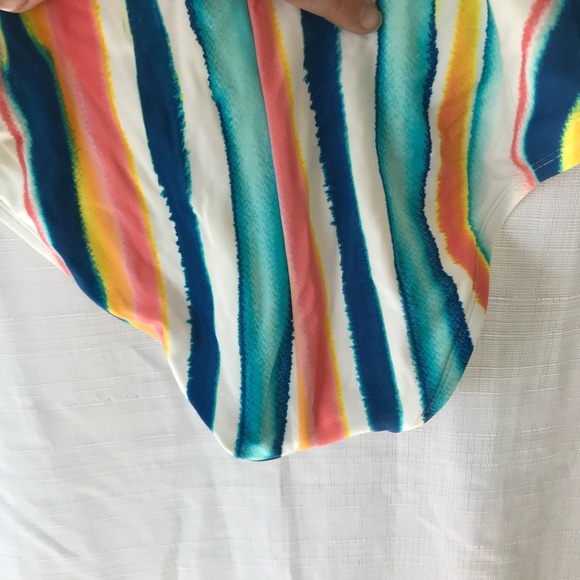 Adore me Andria Contour Plus stripped size 1X - Picture 8 of 9